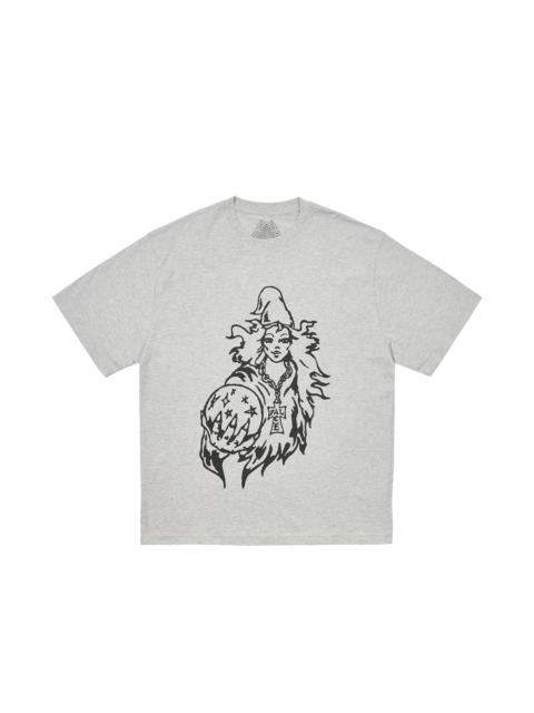 PALACE WIZ T-SHIRT GREY MARL