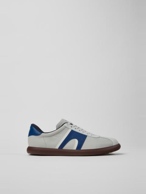 CAMPERLAB Multicolor Leather and Nubuck Sneakers for Men.