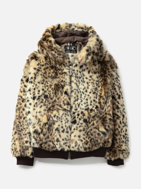 Thug Club LEOPARD FUR JACKET