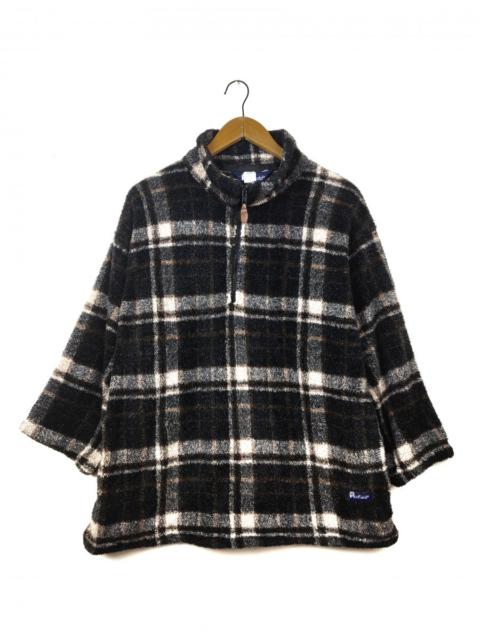Other Designers Made In Usa - Checkered Fleece Sweater Jacket Outerwear