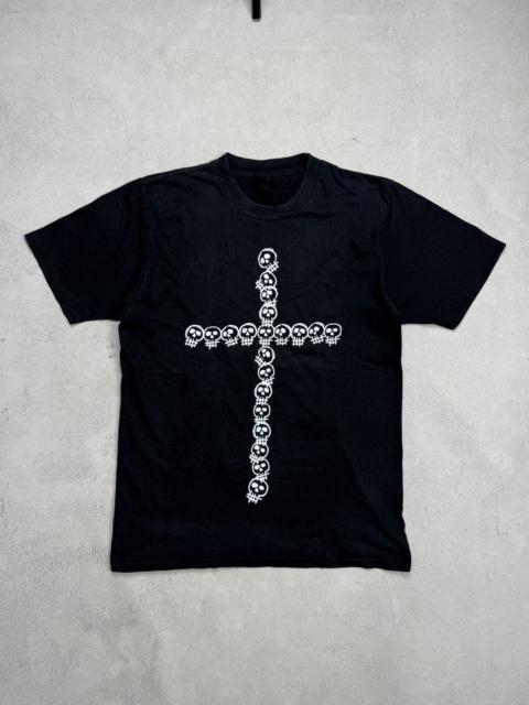 NUMBER (N)INE Number Nine SS05 Night Crawler Skull Cross Tshirt