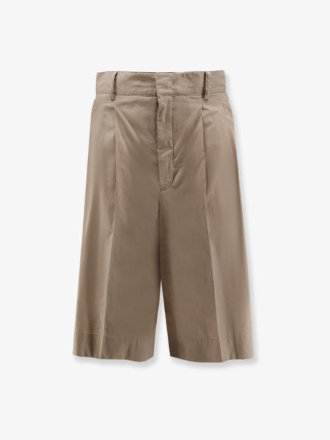 soeur Soeur Imogen Organic Cotton Bermuda Shorts Beige