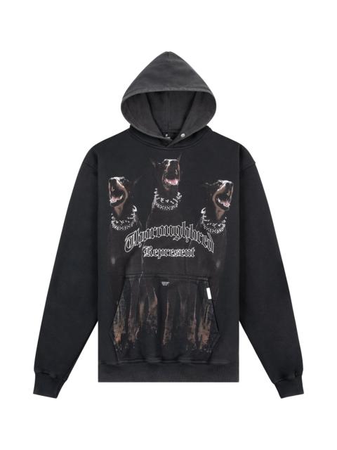REPRESENT Thoroughbred Hoodie "Vintage Black"