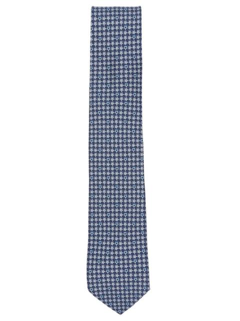 FERRAGAMO Ferragamo Men Tortoiseshell-Print Silk Tie