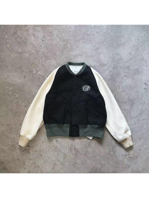 VISVIM 24SS VARSITY VSVM wool baseball jacket