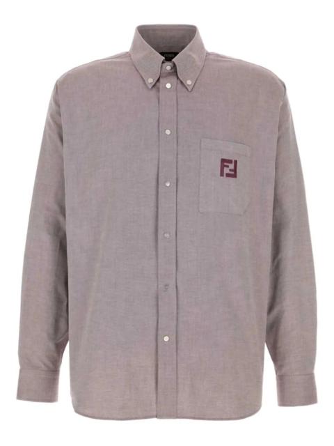 FENDI Fendi Men Shirt With `Ff` Embroidery