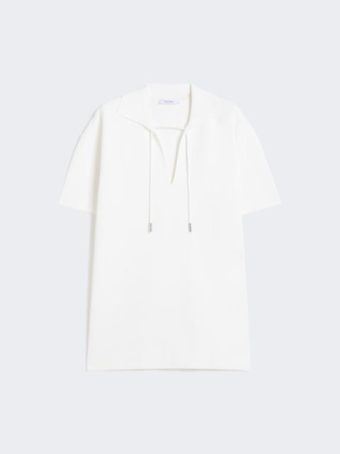 Max Mara POLTAVA Viscose crêpe yarn blouse