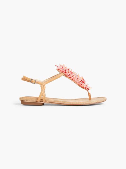 Other Designers Brinda embellished sandals