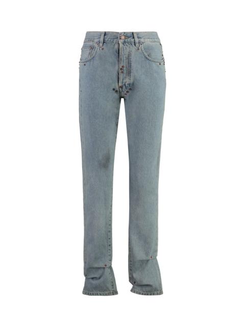Moschino 5-pocket Straight-leg Jeans