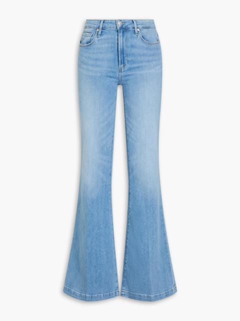 PAIGE Genevieve mid-rise flared jeans
