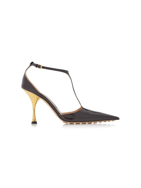 Bottega Veneta Patent Leather Pumps black