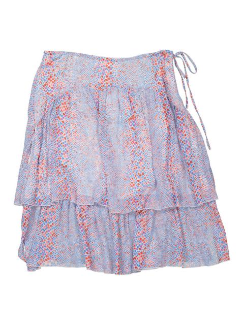 See by Chloe Ladies Double-layer Printed Cotton Silk Skirt