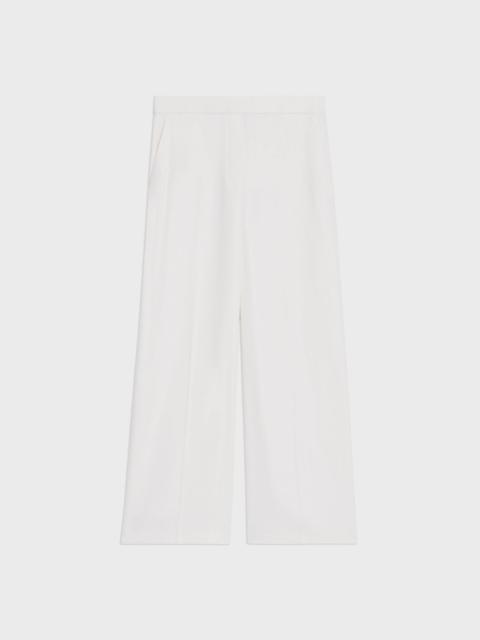 Theory Straight Pull-On Pant in Linen-Viscose