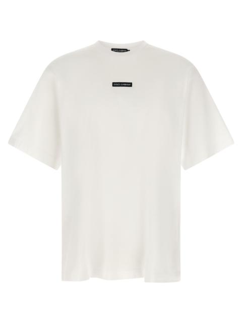 Dolce & Gabbana Dolce & Gabbana Men Logo Patch T-Shirt