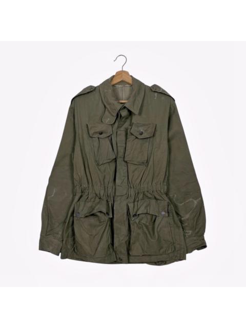 Other Designers Vintage Olive Drab Italian Army Surplus Field Jacket