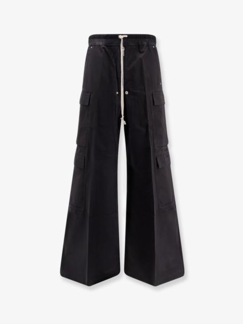 Rick Owens DRKSHDW Drkshdw Double Cargo Jumbo Organic Cotton Trousers