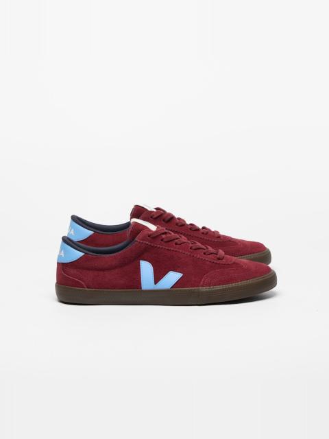 VEJA VOLLEY SUEDE GRENAT AQUA EAGLE