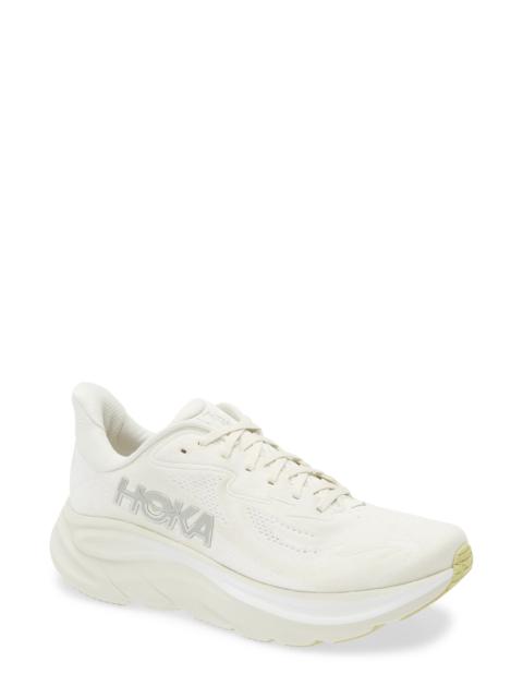 HOKA HOKA Clifton 10 Running Shoe in Truffle Salt /White at Nordstrom