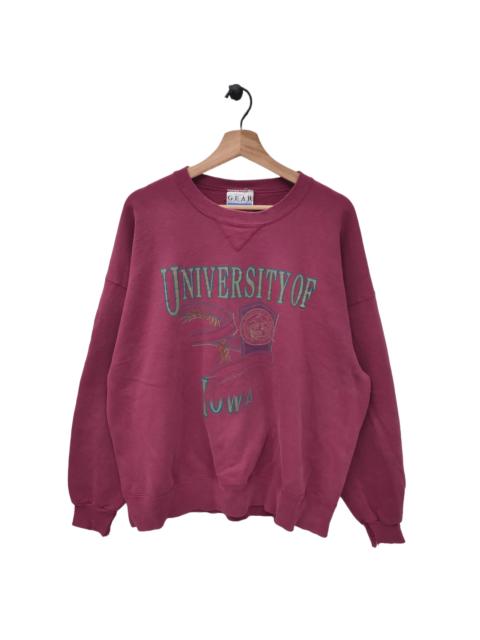 Other Designers Gear for Sports × Vintage - Distressed Iowa Hawkeyes Crewneck Vintage University Of Iowa