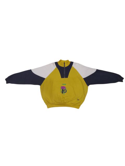 Other Designers Vintage Sweatshirt Puma Sports Half Zipper
