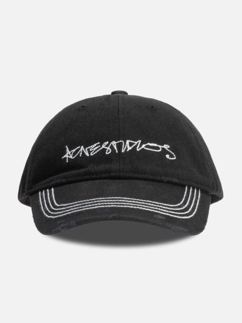 Acne Studios TWILL LOGO CAP