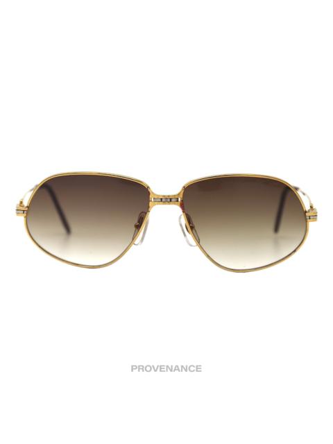 Cartier Cartier Panthere MM Sunglasses - Gold Brown 56