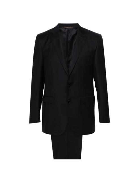 Canali single-breasted wool suit