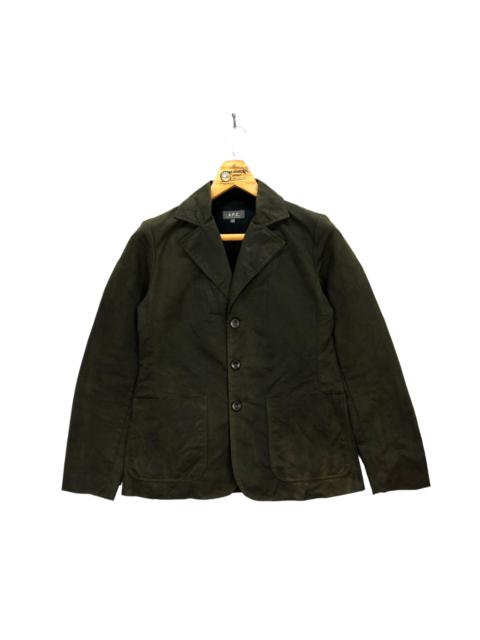 A.P.C. VINTAGE A.P.C. COTTON WAXED JACKET #5758-205