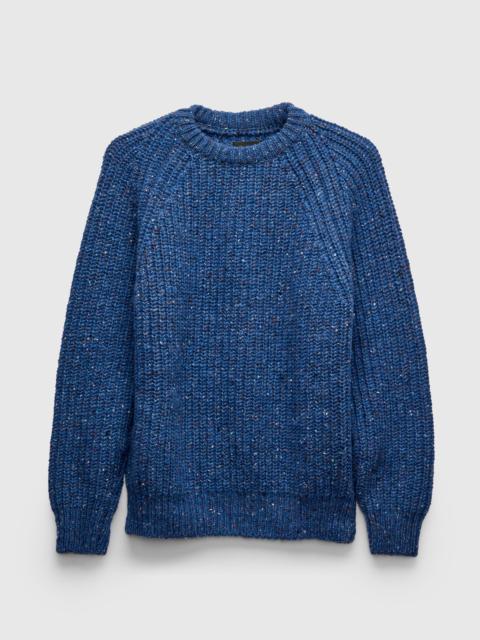 HOWLIN' "Taste Of The Future" Wool Knit Sweater in Blue Fantasy
