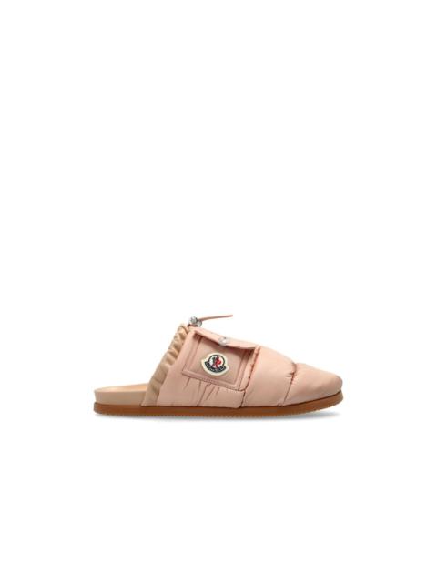 Moncler MONCLER Women's Pink Slides New (Women's size:5;)