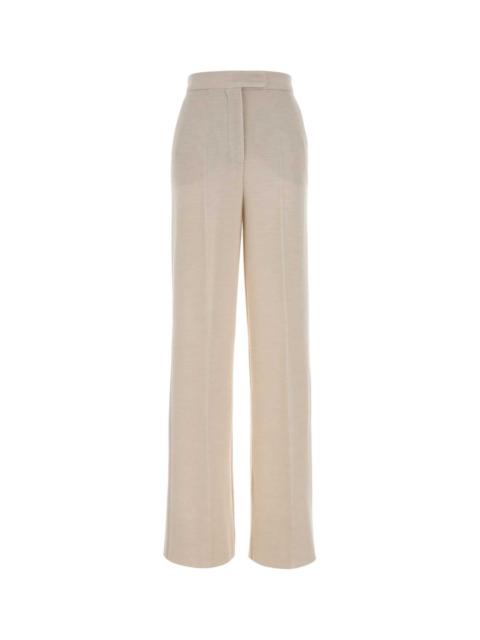 Max Mara Max Mara Women Ivory Wool Attinia Pant