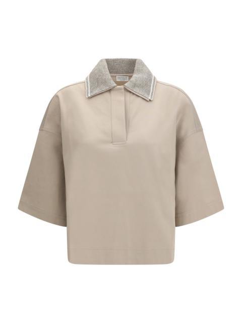 Brunello Cucinelli Interlock Couture Polo Shirt