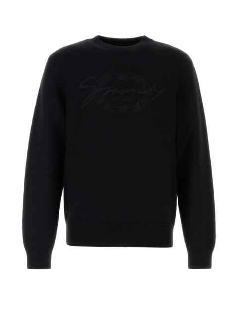 Givenchy Givenchy Men Black Wool Sweater