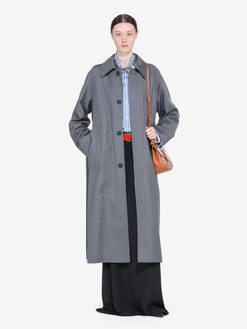 N°21 LONG SINGLE-BREASTED COAT