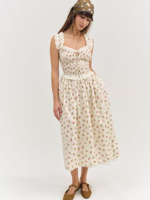 For Love & Lemons Morgan Midi Dress