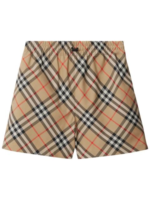 Burberry Burberry Check Twill Shorts