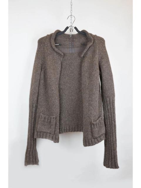 Rick Owens FW09 Alpaca Cardigan
