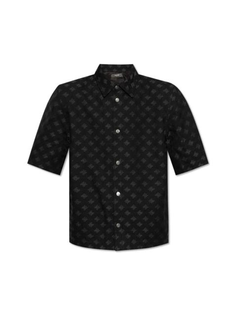Ma Quad Jacquard Short-sleeved Shirt