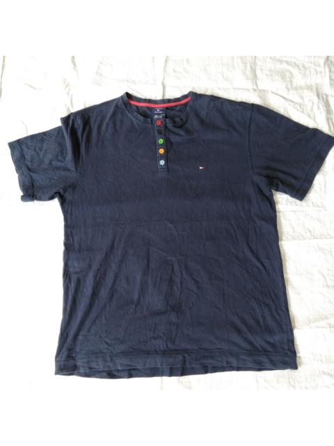 Other Designers FINAL DROP🔥 TOMMY HILFIGER COLOURWAY BUTTONED TEE