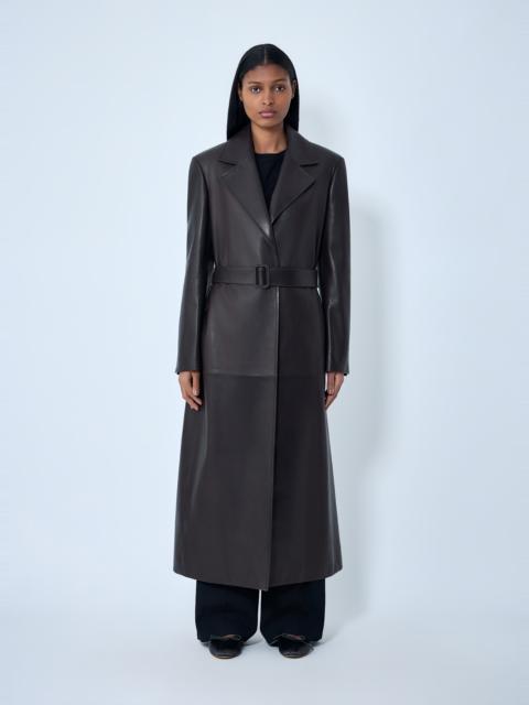 The Row Raisa Leather Coat