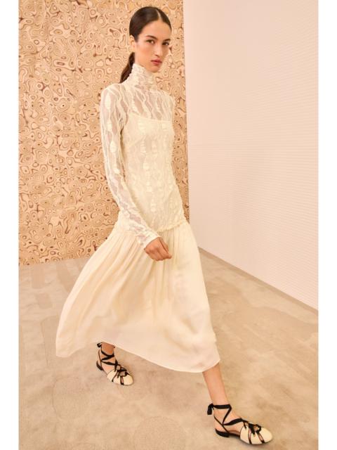ULLA JOHNSON Sybil Drop Waist Dress