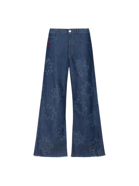 Marni Marni Blue Denim - Wide-Leg Jeans Men