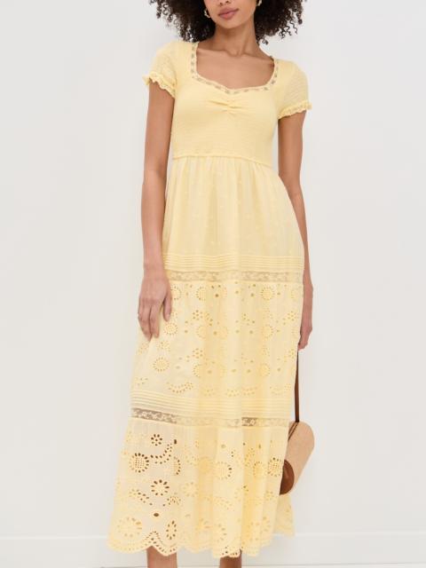 LoveShackFancy Bisolet Dress