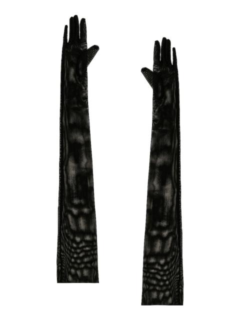 新品！【MARINE SERRE】COLOR BLOCK MOON GLOVES Buy Marine Serre Color Block Moon Gloves 'All Over Moon