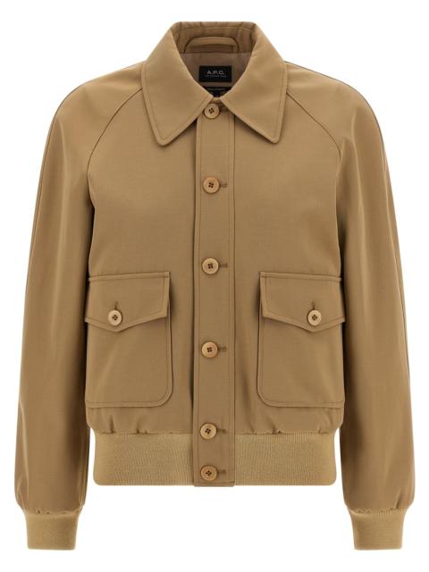 A.P.C. A.P.C. Women Cotton And Wool Jacket