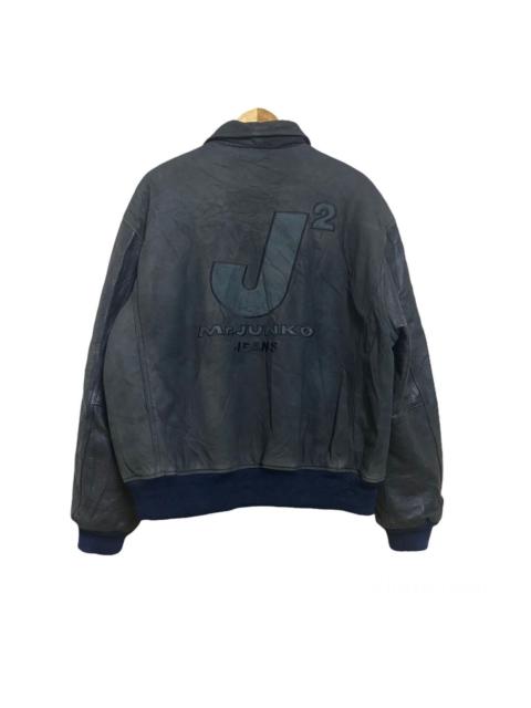 Other Designers Japanese Brand - Vintage Mr.Junko Leather Jacket Patina
