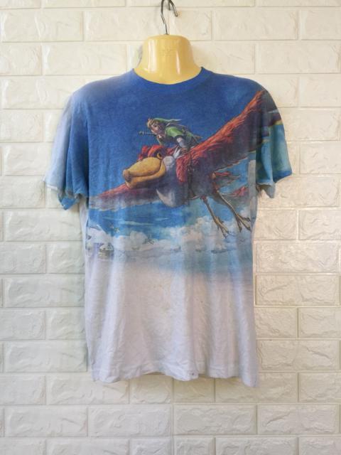 Nintendo - Japanese Legend Of Zelda Anime Overprint Tshirt