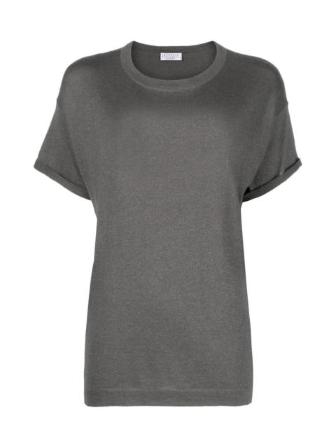 Cashmere and silk t-shirt