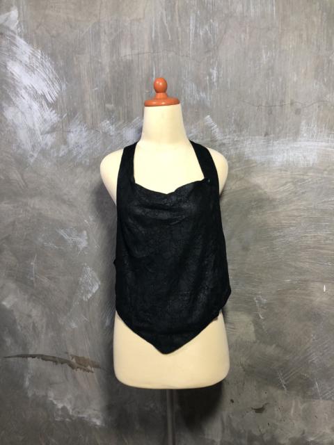 Other Designers Designer - Helmut Lang Asymmetrically Leather Tops