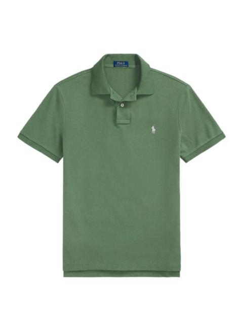 Polo Ralph Lauren Polo Ralph Lauren Custom Slim Fit Mesh Polo Shirt, Size Small